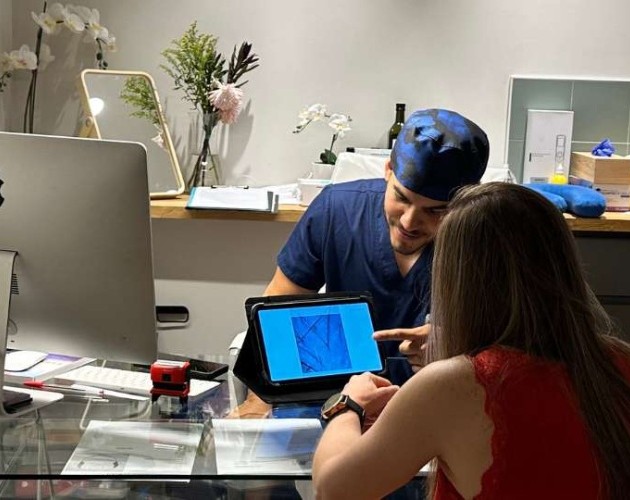 Injerto capilar femenino